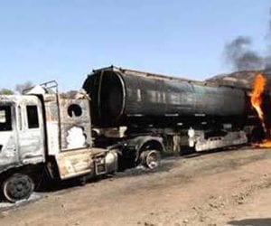 Oil tanker crashes in Balochistan, kills four