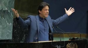 PM Imran lashes India over Kashmir again