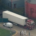 39 bodies found in a truck container near London, U.K. Police