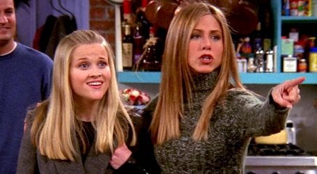 Jennifer Aniston recreates ‘Friends’ scene with co-star