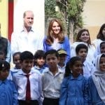 Prince William and Kate Middleton visit Model College for Girls