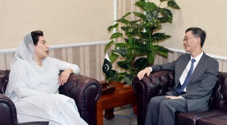 Fehmida Mirza, Chinese envoy discuss sister cities project
