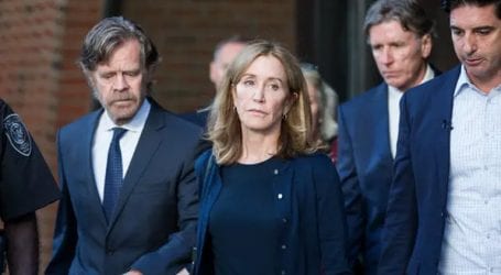 Actress Felicity Huffman released from prison