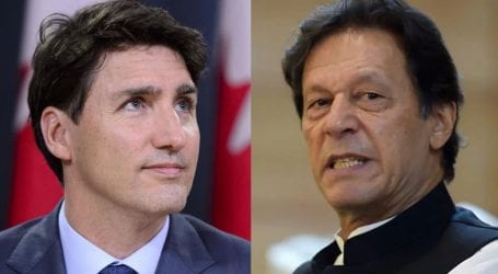 PM Khan congratulates Canada’s Trudeau on election win