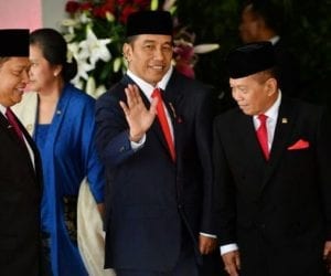 Indonesian President Jokowi kicks off new term