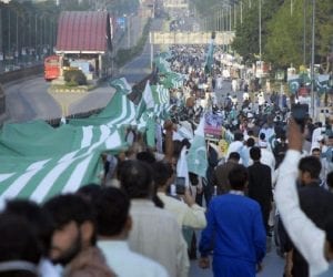 World’s largest Kashmir flag unfurled in Islamabad