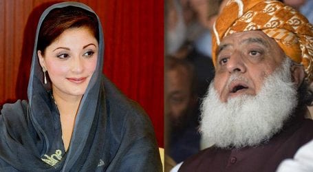 Maryam telephones JUI-F chief to applaud Azadi March