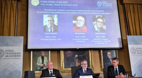 Nobel Prize in physics awarded for cosmology, exoplanet research