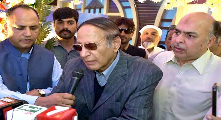 Politicians are responsible for army chief’s interference in politics: Shujaat