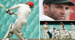 Australian cricketers pays tribute to Phil Hughes