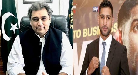 Ali Zaidi, Boxer Amir Khan scuffle over squash player’s treatment