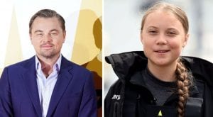 Leonardo DiCaprio praises climate change activist Greta