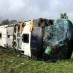 33 passengers injure in France bus mishap