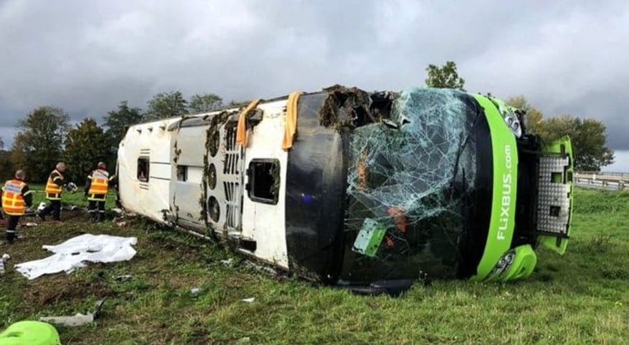 33 passengers injure in France bus mishap