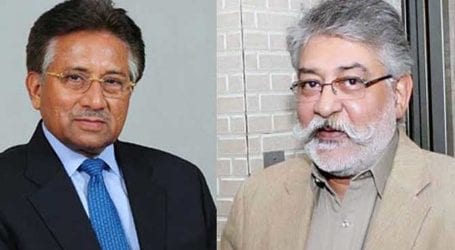 Pervez Musharraf meets Pir Pagara in Dubai