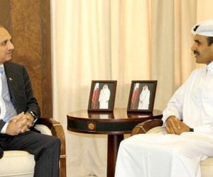 Omar Ayub holds meetings with Qatar’s finance, energy ministers