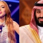 Lindsay, Saudi Crown Prince in 'platonic' relationship