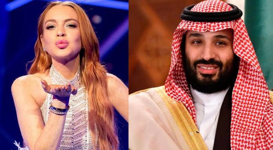 Lindsay, Saudi Crown Prince in 'platonic' relationship