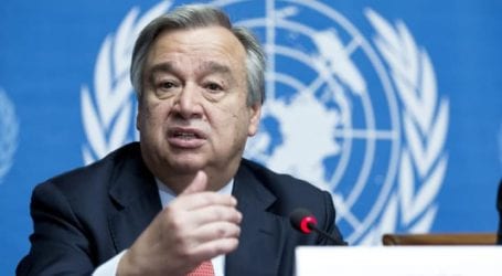 UN protector of international law in Palestinian-Israeli crisis: Guterres