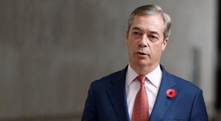 Brexit Party leader Nigel Farage will not run in UK election
