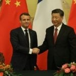 macron and xi