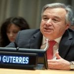 U.N chief expresses serious concerns about North Korea's weapons