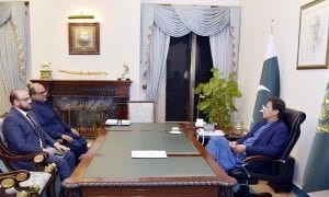 New FIA chief Dr. Wajid Zia meets PM Khan