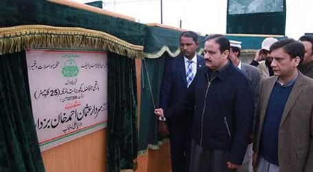 CM Punjab inaugurates 13 projects in Taunsa Sharif
