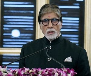 Amitabh Bachchan receives India’s highest award in cinema