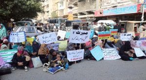 Karachi Press Club: Teachers’ protest enters fourth day
