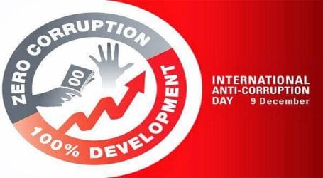 International Anti-Corruption Day being observed today