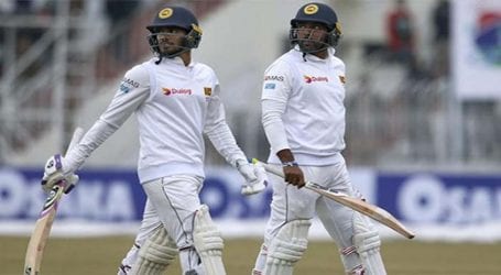 Sri Lanka declare first innings for 308 runs against Pakistan