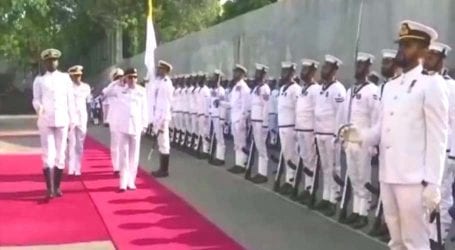 Naval Chief discusses issues of mutual interest with Sri Lankan top officials