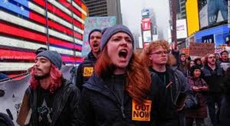 Protests erupt against Trump more than 70 cities in US