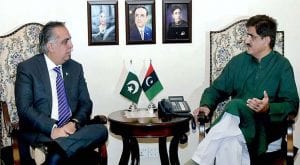 CM Murad calls on Governor Imran Ismail amid PM Imran’s visit to Karachi