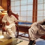 PM Imran meets PTI Leader Babar Awan