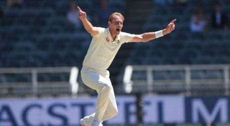 Broad penalised for altercation with Faf du Plessis 