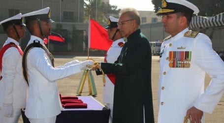 Balochistan navy cadet receives “Sword of Honour”