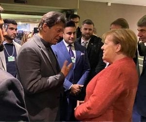 Angela Merkel invites PM Khan to visit  Germany at Davos