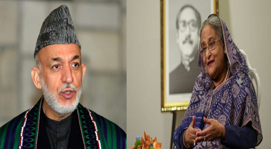 Karzai, Hasina criticizes Indian citizenship act