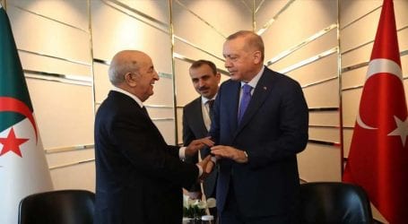 President Erdogan visits Algeria to improve trade ties