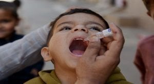Over 40 million children under five years of age will be vaccinated with the polio vaccine. Source: FILE.