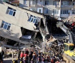 Erdogan inspects rescue efforts as Turkey quake kills 22