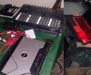 Illegal gateway devices seized during joint raid in Azad Kashmir