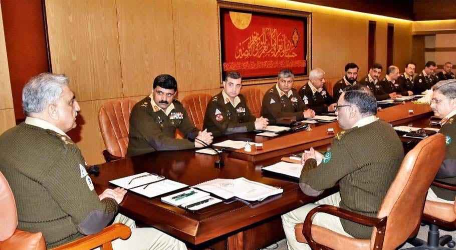 Resurgence of terrorism not be tolerated, Gen Bajwa tells Corps Commanders’ Conference