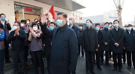 Chinese President Xi makes rare visit to meet coronavirus patients