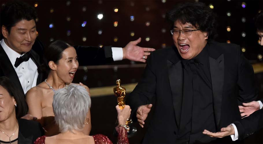 Parasite makes history by winning Oscar for best movie category