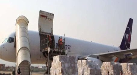 Another Chinese plane carrying epidemic gear land in Islamabad