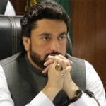 Shehryar Khan Afridi is the chairman of the Parliamentary Committee on Kashmir. Source: FILE.