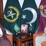 Saudi deputy defence minister calls on COAS Bajwa at GHQ